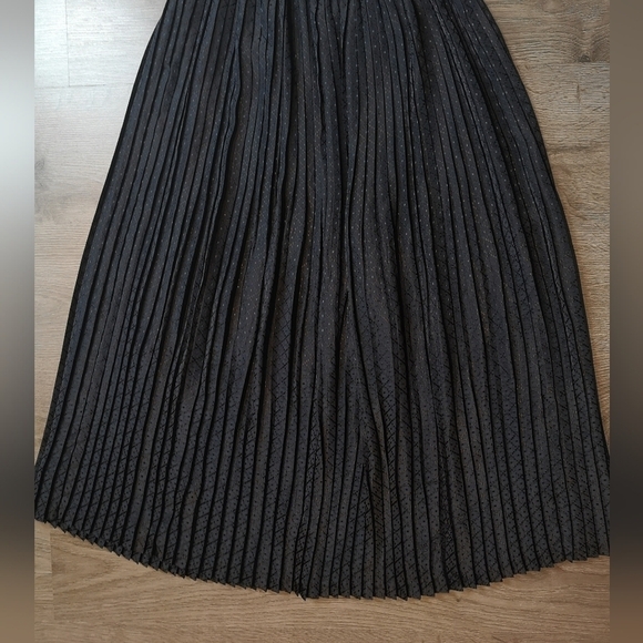 80s Vintage Esprit Sunburst Pleated Maxi Skirt - Picture 10 of 14